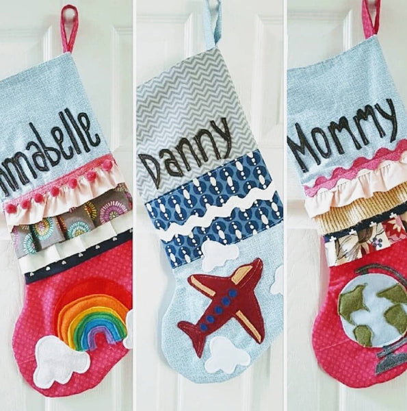 PRE-ORDER Custom Hand Made Personalized Christmas Stocking