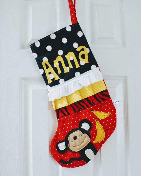 PRE-ORDER Custom Hand Made Personalized Christmas Stocking