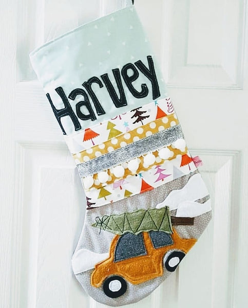 PRE-ORDER Custom Hand Made Personalized Christmas Stocking