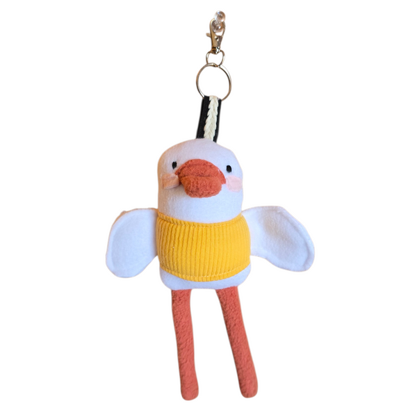 Mini Lucy Duck Bag Charm / Spring Edition