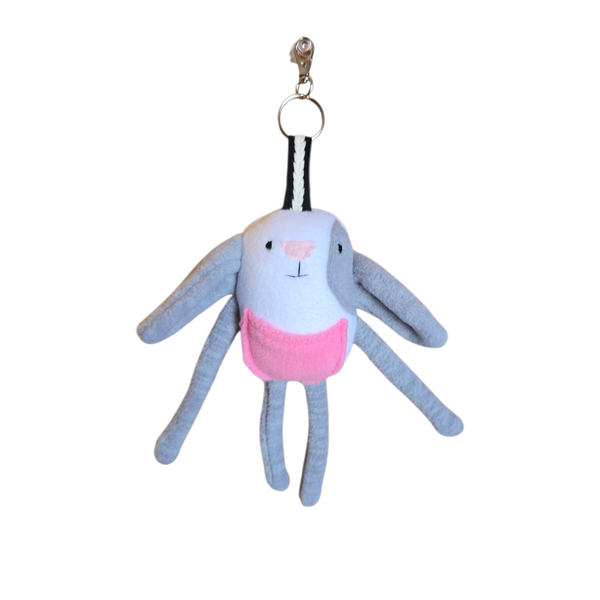 Mini Emma Bunny Bag Charm / Valentine Edition