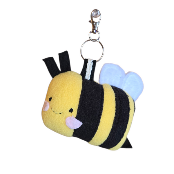 Mini Bumblebee Bag Charm / Valentine Edition