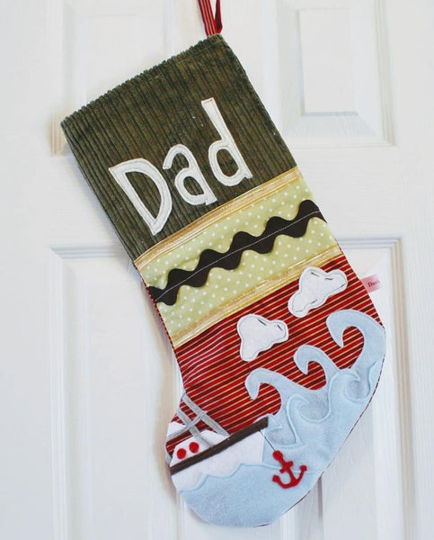 PRE-ORDER Custom Hand Made Personalized Christmas Stocking